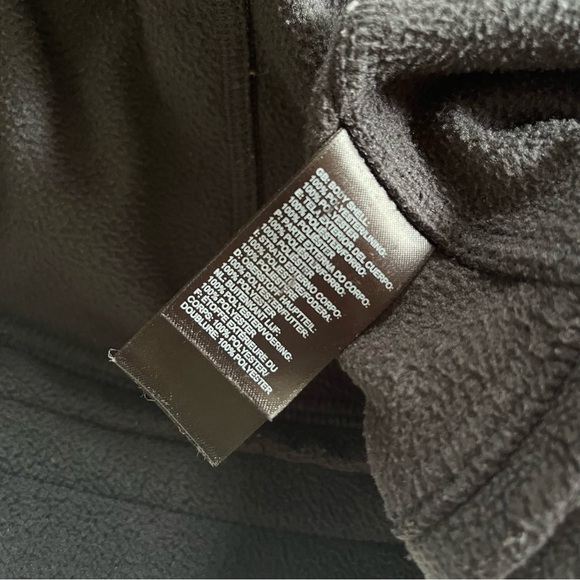 The North Face Fleece Black Purple/Pink Logo Large - Picture 6 of 6